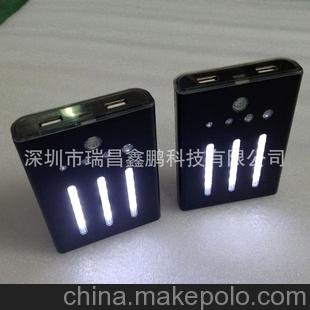 10400MA大容量移動(dòng)電源 雙USB接口 LED多功能手機充電寶 外接電池圖片