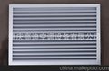 大量供应订做铝合金百叶门风口GD-A012