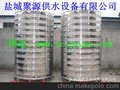 聚源·圆柱形不锈钢水箱，圆形不锈钢水箱，圆柱形不锈钢水塔