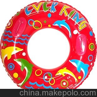 塑膠充氣制品 兒童游泳圈 救生圈 單人滑水圈圖片