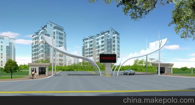 供應大同膜結構景觀(guān) 太原膜結構車(chē)棚圖片