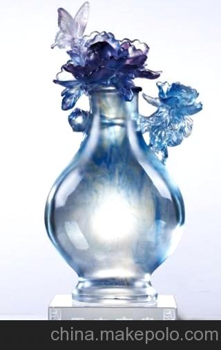 琉璃工藝品平安富貴花瓶、平安高升花瓶、平安招財花瓶、平安雙喜