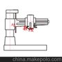 北一专业生产冒口据床，臂长1.3米，国内此类据床