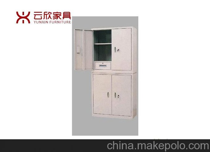 優(yōu)質(zhì)鋼板 靜電噴涂 云欣供應鋼制十二抽兩門(mén)柜G25圖片