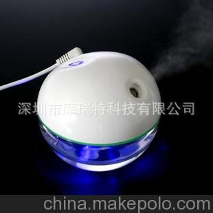 led七彩夜燈, 超聲波加濕器, USB加濕器, LED夜燈廣告銷售禮品圖片