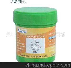 無(wú)鉛錫膏 無(wú)鹵錫膏，散熱器錫膏 Sn42Bi58散熱器低溫錫膏圖片