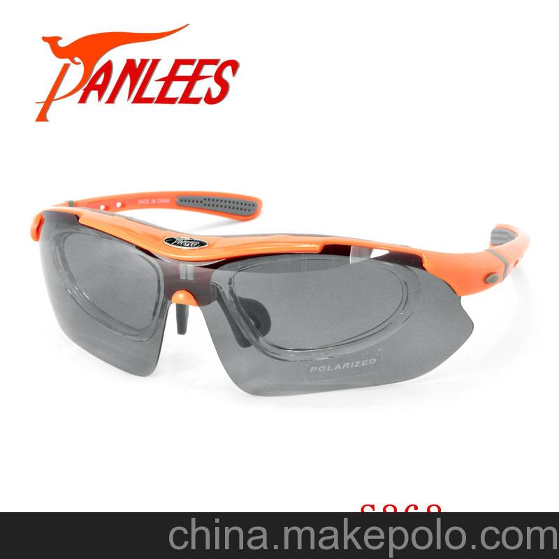 供應Panlees偏光近視騎行眼鏡/戶外運動眼鏡 SP008