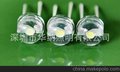 LED低光衰0.5W草帽8mm白光超高亮发光二极管