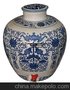 景德镇陶瓷酒瓶青花酒坛酒缸30斤全手工绘画雕刻密封带龙头0191