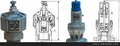 压缩机安全阀A21T-10郑州高压阀门厂家直销批发GP
