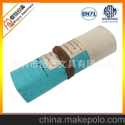 時尚禮品文具 韓版創(chuàng)意帆布筆袋文具套裝 筆套裝文具 文具包包圖片