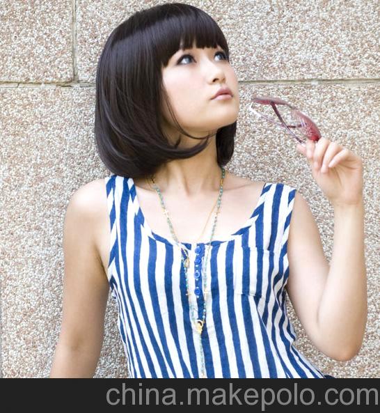 假發(fā)頭套學(xué)生波波頭BOBO頭女士假發(fā) #MTT-161