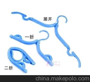 戶外旅游簡易衣架 旅行裝備圖片