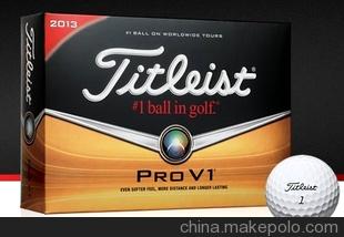 原裝TITLEIST PROV1 2013新款高爾夫三層球 世界巡回賽認證
