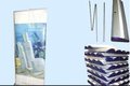 水滴型易拉宝展架 水滴型易拉宝生产厂家 铝合金易拉宝