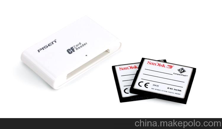 品勝 專業CF讀卡器 USB2.0 即插即用 支持大容量存儲卡