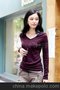 2013日韓女裝新款長袖T全棉女式針織衫磨毛打底衫 現貨批發19元