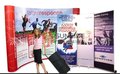 会展中心专用开口拉网展架/香港展会拉网背景/深圳拉网价格