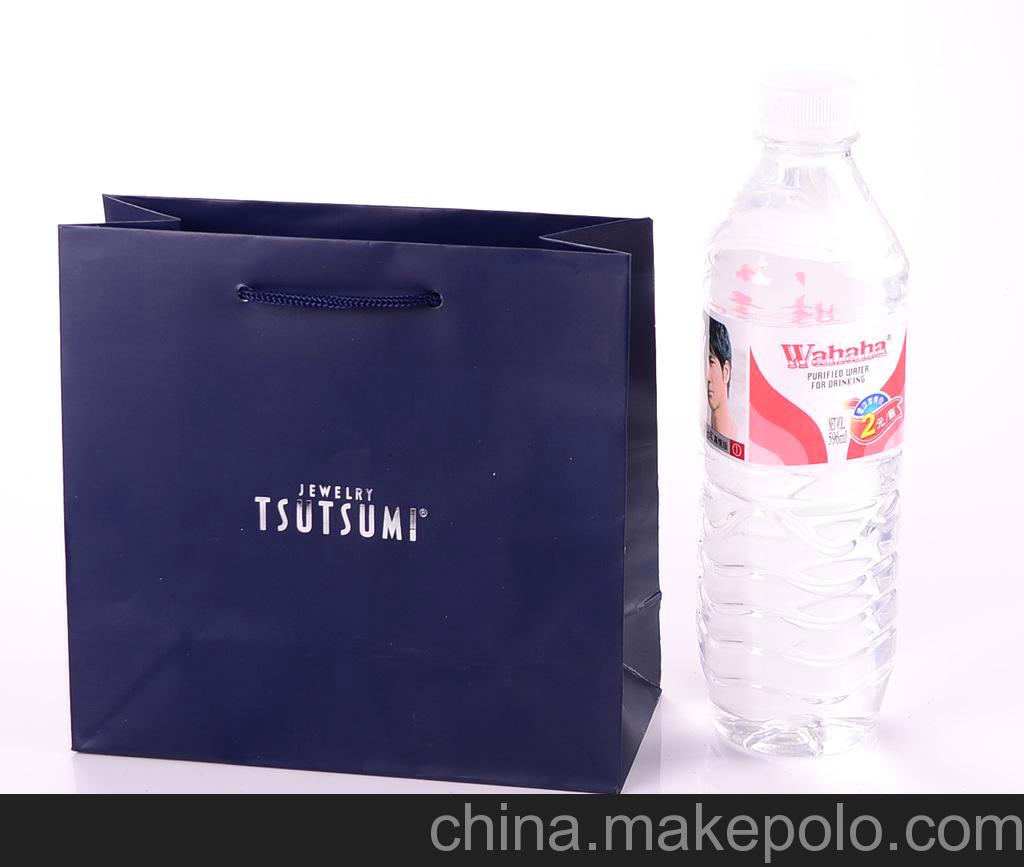 專業定做高檔化妝品購物袋 品品包裝袋 手提服裝紙袋 批發