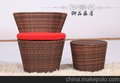 供应3067藤家具小户型休闲椅休闲会所椅