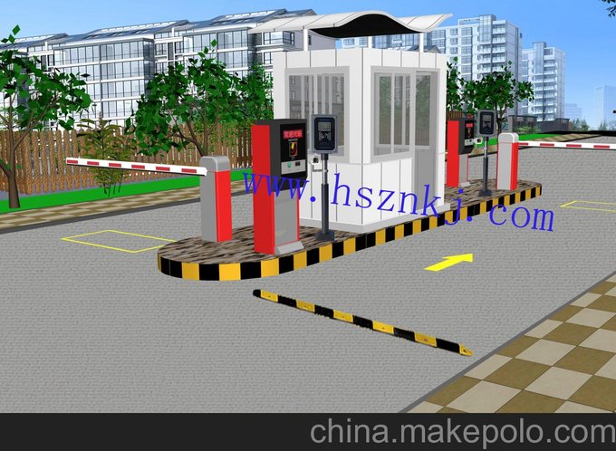 供應四川停車(chē)場(chǎng)系統，四川擋車(chē)器，四川藍牙道閘一體機圖片