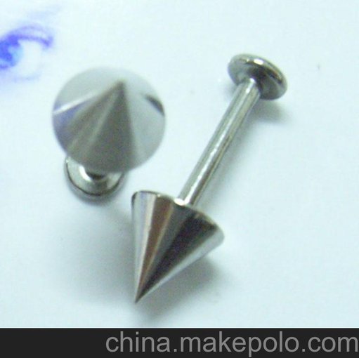 供應(yīng)宗達飾品lip(101)唇釘圖片