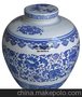 景德镇陶瓷酒瓶青花酒坛酒缸30斤全手工绘画雕刻密封带龙头0188