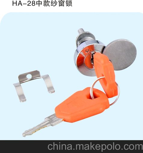 低價(jià)批發(fā) 帶防塵蓋紗窗鎖.窗鎖，紗窗鎖圖片