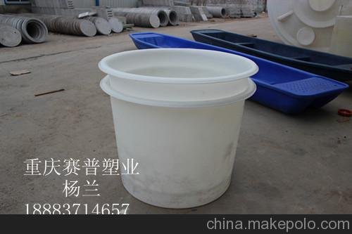 供應(yīng)賽普塑業(yè)M-50L圓桶，峨眉山50L泡菜桶，犍為塑料圓桶圖片
