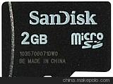 MicroSD/TF 2GB 手機儲存卡 數碼內存卡 SANDISK閃存卡 廠家批發