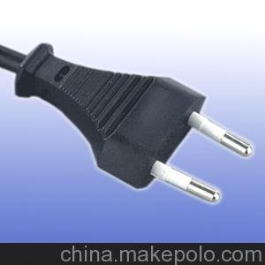 供應美規(guī)電源線 美式兩芯插尾 UL認圖片