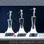广东铭升水晶奖杯、挥杆水晶奖杯、现货奖杯大量供应