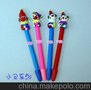 优质小丑系列软陶笔\软陶工艺品\人物软陶笔加工