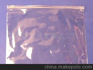 透明文件袋，透明拉鏈袋，PVC塑料袋圖片