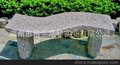 曲阳花园石凳 s 形板凳 庭院家居设备