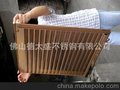 玫瑰金镜面不锈钢百叶窗