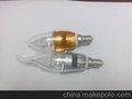 3W E27 中泰JTL LED蜡烛灯