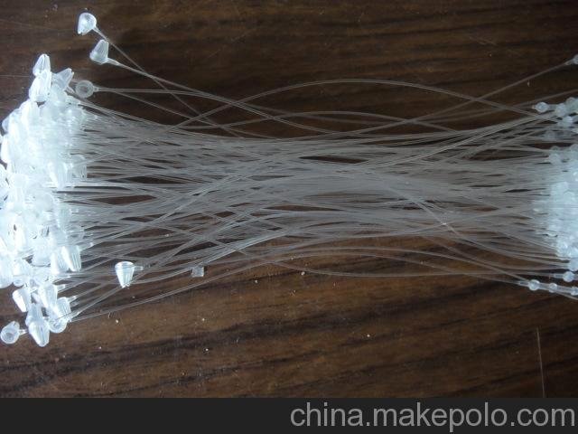 廠家供應(yīng)子母扣扎帶，珠帶，膠針圖片