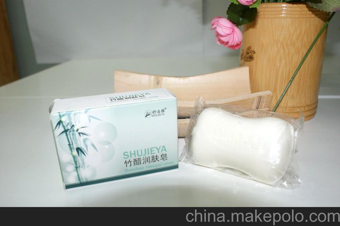 ZCZ-01 竹醋潤膚皂（白色）（帶包裝SJY-BZ31A） 100g 白色圖片