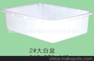 各種尺寸塑料白盆、塑料盆圖片