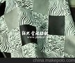 供应烫金格子麂皮绒箱包布