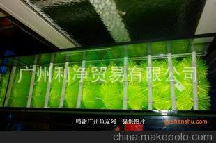 魚缸過濾毛刷 山樹十字凈化毛刷 水族器材 魚缸過濾器材圖片