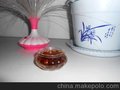 厂家供应精美玻璃烛台 高白料玻璃蜡烛台 袖珍蜡烛台玻璃瓶