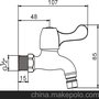GAOBO 供应 洗衣机水嘴、水龙头 753 07228 00 零售价