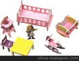 3D立体拼图批发 精美小家具一套 智力玩具