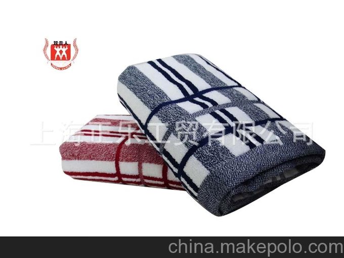 廠家直銷(xiāo)批發(fā)竹纖維雙貴人豎條毛巾9167 竹纖維毛巾 純棉毛巾圖片