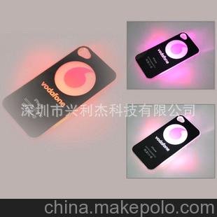 iPhone4 4S 來(lái)短信閃燈殼 閃光殼 閃光保護(hù)殼 來(lái)電閃光外殼圖片