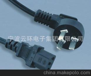 低價(jià)供應電源線(xiàn)（國標，歐標，澳標，美標,英式，南非）插頭圖片