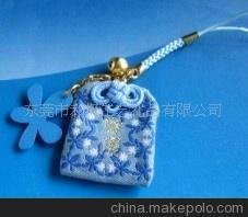 專(zhuān)業(yè)生產(chǎn)各式各樣手機繩特色中國結平安福袋圖片