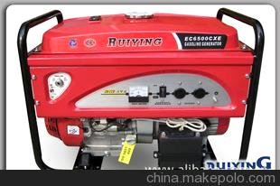 5KW家用/民用型220V旅行便攜式1KW-5KW電啟動(dòng)汽油發(fā)電機(jī)（圖）圖片